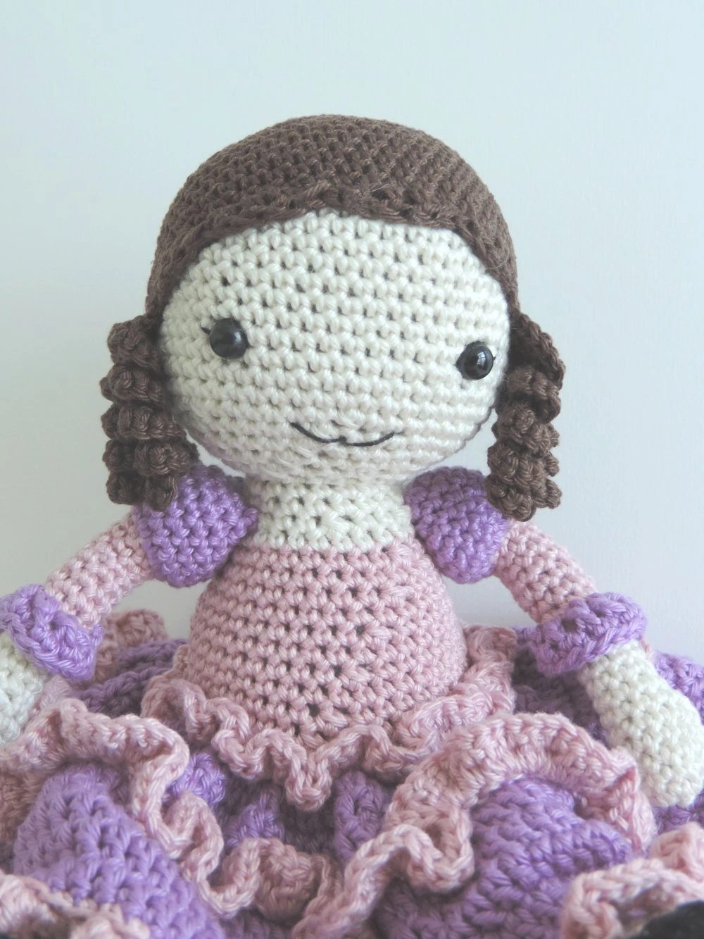 Poupée Princesse Peluche, 26 Cm,decorative, Poupée Coton, Fait Main, Poupée, Robe Princesse 2 Poupée Princesse Peluche, 26 Cm,decorative, Poupée Coton, Fait Main, Poupée, Robe Princesse – Image 2