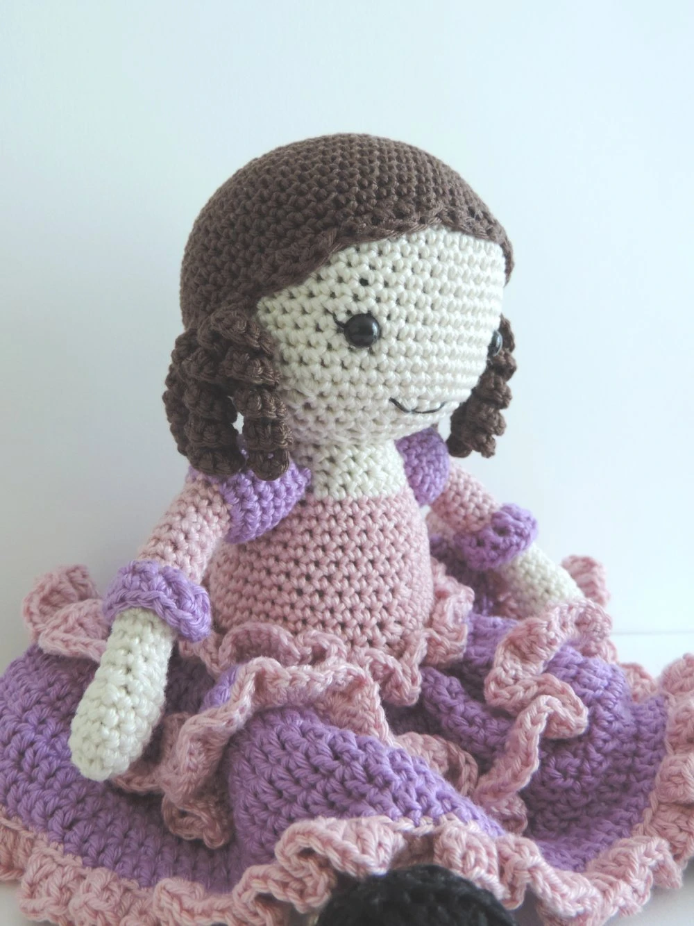 Poupée Princesse Peluche, 26 Cm,decorative, Poupée Coton, Fait Main, Poupée, Robe Princesse 3 Poupée Princesse Peluche, 26 Cm,decorative, Poupée Coton, Fait Main, Poupée, Robe Princesse – Image 3