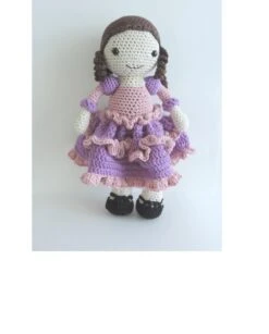 Poupée Princesse Peluche, 26 Cm,decorative, Poupée Coton, Fait Main, Poupée, Robe Princesse