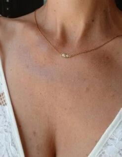 Brigitte- Collier De Dos De Mariage- Bijou De Dos Amovible 2 En 1- Collier De Mariée Pour Habiller Une Robe Dos Nu- Esprit Bohème Et Chic. -Éclat Boutique 4436803 brigitte collier de dos de mariage bijou de dos amovible 2 7