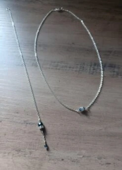 Toscane- Bijou De Dos Mariage à Perle Bleue- Collier De Mariée Chic Et Bohème- Collier De Dos Robe Ouverte- Bijou De Dos De Cérémonie. -Éclat Boutique 4436842 toscane bijou de dos mariage a perle bleue collier de mar 7