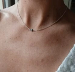 Toscane- Bijou De Dos Mariage à Perle Bleue- Collier De Mariée Chic Et Bohème- Collier De Dos Robe Ouverte- Bijou De Dos De Cérémonie. -Éclat Boutique 4436842 toscane bijou de dos mariage a perle bleue collier de mar 8