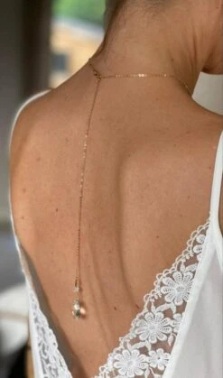 Collier De Dos Nu- Bijou De Dos Nuptial, Robe Dos Ouvertchaîne En Laiton Doré- Goutte Et Larme Transparentes En Cristal. -Éclat Boutique 4436848 collier de dos nu bijou de dos nuptial robe dos ouvertcha 4