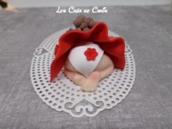 Bébé Fimo Fille Robe Et Cheveux En Reliefs. 8 Bébé Fimo Fille Robe Et Cheveux En Reliefs. -Éclat Boutique 4501873 bebe fimo fille robe avec col effet dentelle et cheveux re 3