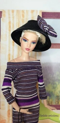 Robe Pour Poupée Barbie Silkstone ,fahionnitas, -Éclat Boutique 4512308 robe pour poupee barbie silkstone fahionnitas 1