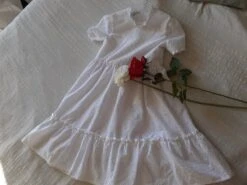 Robe Petite Fille Cérémonie, Demoiselles D'honneur, Communion, Baptemes, Dentelle Broderies Anglaises Blanche. -Éclat Boutique 4551471 robe petite fille ceremonie demoiselles d honneur commun 8