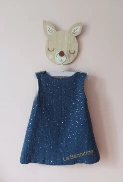 Robe Trapèze En 18 Mois, Fait-main. -Éclat Boutique 4593968 robe trapeze en 18 mois fait main 4