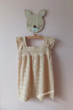 Robe à Brettelles En 4 Ans, Fait-main.