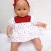 Habits Poupon Corolle 36 Cm - Robe Imprimée Coeurs Rouges