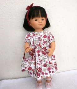 Habits, Vêtements Poupée Marieta 35 Cm : Robe Fleurie Tons Bordeaux 6 Habits, Vêtements Poupée Marieta 35 Cm : Robe Fleurie Tons Bordeaux -Éclat Boutique 4662075 habits poupee marieta 35 cm robe fleurie tons bordeaux 3