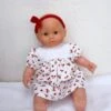 Habits Poupon Corolle 36 Cm Corps Souple - Robe Petits Fruits Rouges