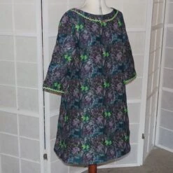 Robe Trapèze Ample Encolure Bateau à Manches 3/4 -Éclat Boutique 468511 robe trapeze ample encolure bateau a manches 3 4 4