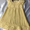 Chic Robe Au Crochet De Coton Pour Petite Princesse