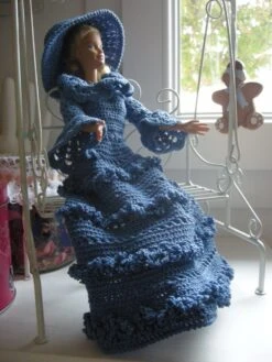 Robe Au Crochet Pour Poupée Mannequin
