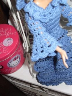 Robe Au Crochet Pour Poupée Mannequin -Éclat Boutique 770043 robe au crochet pour poupee mannequin 5