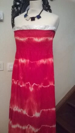 Robe Longue En Coton Tie Et Die -Éclat Boutique 781654 robe longue en coton tie et die 5