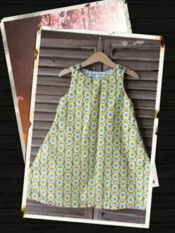 Robe Reversible En Coton Oeko Tex Taille 6 Ans