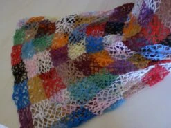 Robe Manches Courtes Multicolore Au Crochet -Éclat Boutique product 5c73f525da8fd 3