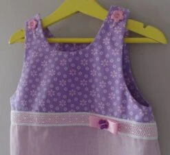 Robe Chasuble Trapèze Petite Fille Ourson Lin Et Coton - 6 Ans -Éclat Boutique product 5caf53a107b3b 3