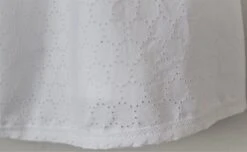 Robe Chasuble Trapèze Coton Blanc Ajouré - 4 Ans 5 Robe Chasuble Trapèze Coton Blanc Ajouré - 4 Ans -Éclat Boutique product 5cbb1e33791ab 3