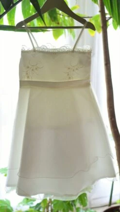 Robe De Cérémonie Blanche Pour Enfant - Robe Pour Baptême Enfant