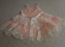 Robe Bébé à Volants Tricotée En Laine Rose Et Blanche 6 Robe Bébé à Volants Tricotée En Laine Rose Et Blanche -Éclat Boutique product 5cd725e0a5e8f 3