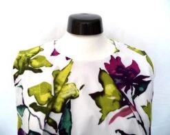 Robe Femme Printemps-été , Robe Doublée, Avec 2 Ceintures Assorties En Soie Sauvage . -Éclat Boutique product 5ceb01492ab53 3