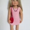 Tenue Pour Poupée Götz 50 Cm, Robe, Sac Et Collier