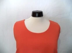 Robe été Femme, Robe Bicolore Semi-ajustée, Légèrement évasée , Robe Doublée.