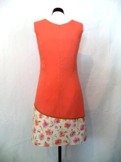 Robe été Femme, Robe Bicolore Semi-ajustée, Légèrement évasée , Robe Doublée. -Éclat Boutique product 5cefab1d9072d 3