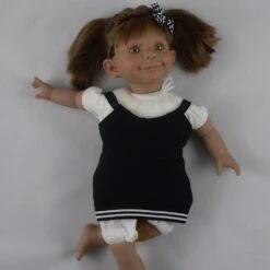 Vêtements Pour Poupée 36cm, Corps Souple En Tissu - "petite Robe Noire" -Éclat Boutique product 5cfa76fe838e8 6