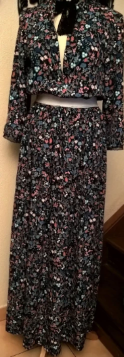 Robe Longue,en Tissu Imprimé,vêtements Femme,vêtements Fille,cadeau Femme -Éclat Boutique product 5d1cfeac8fb35 3