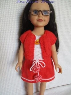 Robe Et Boléro Pour Poupée Journey Girls, Poupée De 46 Cm. -Éclat Boutique product 5d87af86b4d52 3