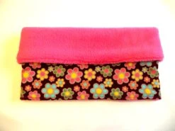 Robe Fillette Et Snood Assorti , En Velours Mille-raies à Fleurs Multicolores, Robe Doublée . -Éclat Boutique product 5dffd92bca421 5