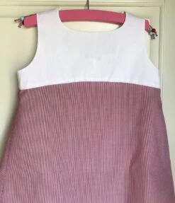 Robe Chasuble Froncée Rayures Rouges Et Blanches - 3 Ans 5 Robe Chasuble Froncée Rayures Rouges Et Blanches - 3 Ans -Éclat Boutique product 5e9b13e8e95c8 3