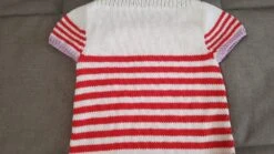 Robe D'été Pour Fille En Coton Façon Marinière Tricotée Main 10 Robe D'été Pour Fille En Coton Façon Marinière Tricotée Main -Éclat Boutique product 5e9c9610cc53a 5