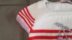 Robe D'été Pour Fille En Coton Façon Marinière Tricotée Main 11 Robe D'été Pour Fille En Coton Façon Marinière Tricotée Main -Éclat Boutique product 5e9c9610cc53a 6