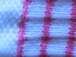 Robe Plissée Au Tricot Pour Bébé,coloris Blanc,rayé Rose,taille 6/9 Mois. -Éclat Boutique product 5eb2a8e347405 5