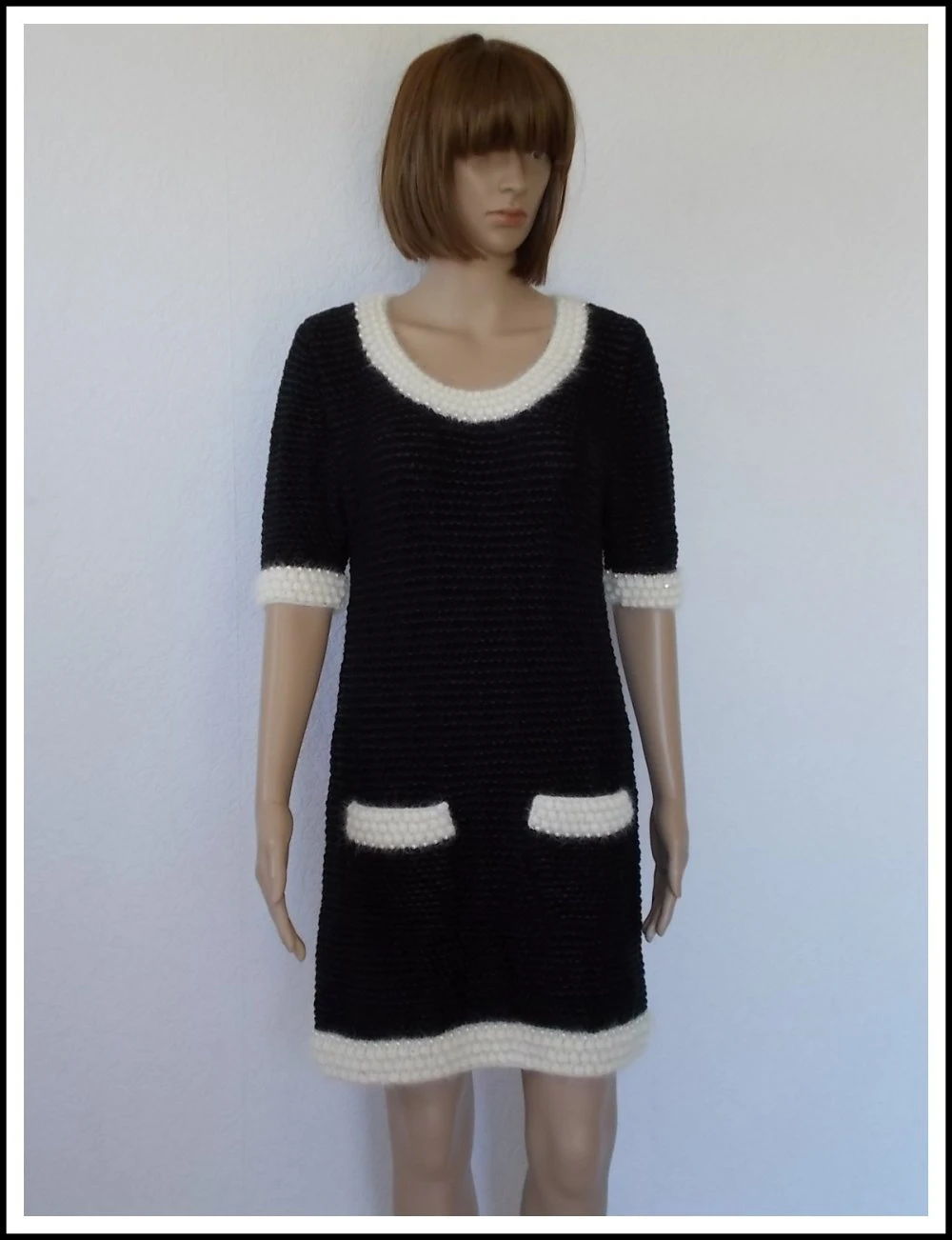 Robe Mérinos, Ruban, Angora Et Mohair "ieva" D'anny Blatt 1 Robe Mérinos, Ruban, Angora Et Mohair "ieva" D'anny Blatt