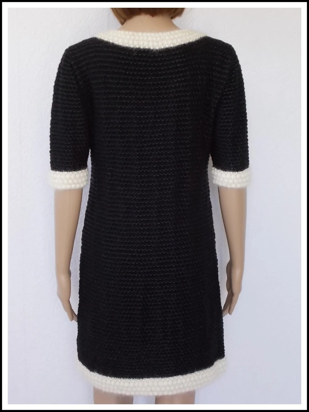 Robe Mérinos, Ruban, Angora Et Mohair "ieva" D'anny Blatt 4 Robe Mérinos, Ruban, Angora Et Mohair "ieva" D'anny Blatt – Image 4