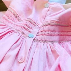 Robe à Smocks Col Feuilles -Éclat Boutique product 5edde8b6779f6 3