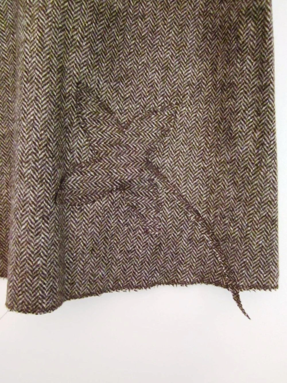 Robe Chasuble Coton Avec Chevrons Et Broderie 3 Robe Chasuble Coton Avec Chevrons Et Broderie – Image 3