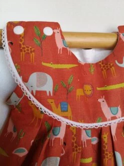 Robe Bébé En Coton Oeko Tex 9-12 Mois, Cadeau Naissance -Éclat Boutique product 602bc7b8acf26 3