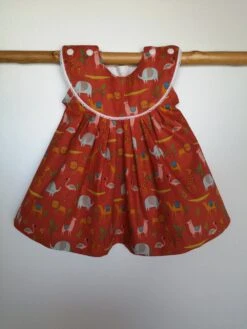 Robe Bébé En Coton Oeko Tex 3-6 Mois, Cadeau Naissance