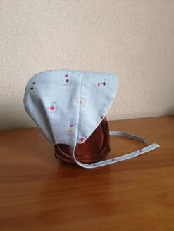 Ensemble Robe Bleue Ciel, Béguin Et Culotte Bouffante, Cadeau Naissance 6 -9 Mois -Éclat Boutique product 604cfd067c2e4 5