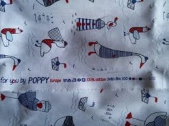 Ensemble Robe Blanche Motif Marin, Béguin Et Culotte Bouffante, Cadeau Naissance 6-9 Mois -Éclat Boutique product 604d003fe77d2 6