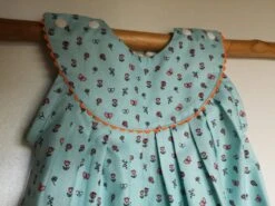 Robe Fleurie Bébé En Coton Oeko Tex 6-9 Mois, Cadeau Naissance -Éclat Boutique product 60a53be61b0c5 2