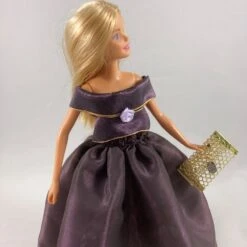 Vêtements Pour Poupée Barbie - "robe Longue De Fête" -Éclat Boutique product 61f6cd3dcc3ef 5
