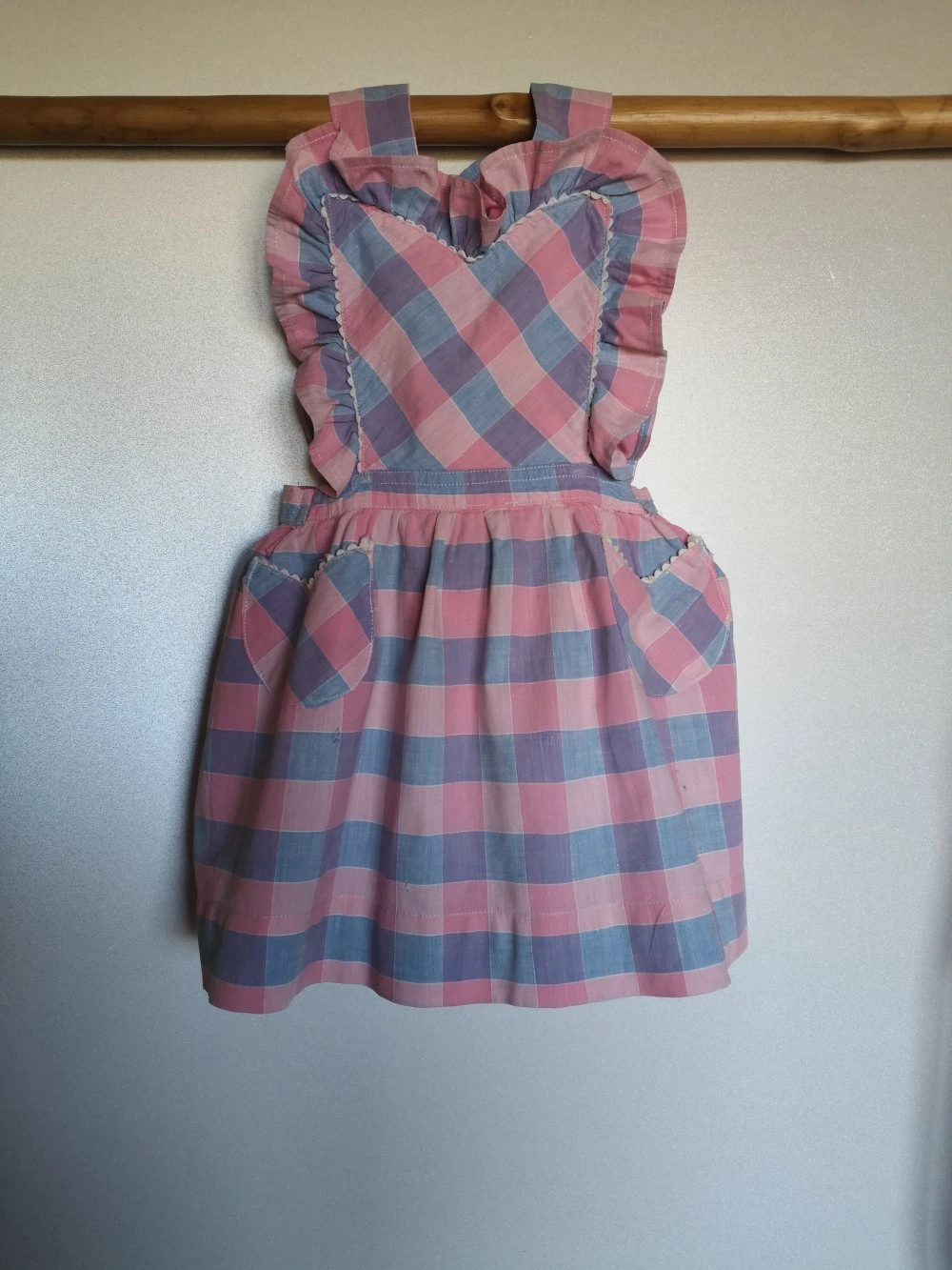 Robe Rétro Bébé Fille 6-9 Mois, Rouge à Points Blancs, Cadeau Naissance 5 Robe Rétro Bébé Fille 6-9 Mois, Rouge à Points Blancs, Cadeau Naissance – Image 5