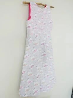 Robe Ample 8 Ans Rose Et Grise Chats -Éclat Boutique product 62110df2d935d 3